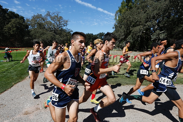 2015SIxcHSSeeded-044.JPG - 2015 Stanford Cross Country Invitational, September 26, Stanford Golf Course, Stanford, California.